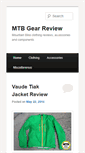 Mobile Screenshot of mtbgearreview.com